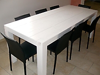 tavolo bianco