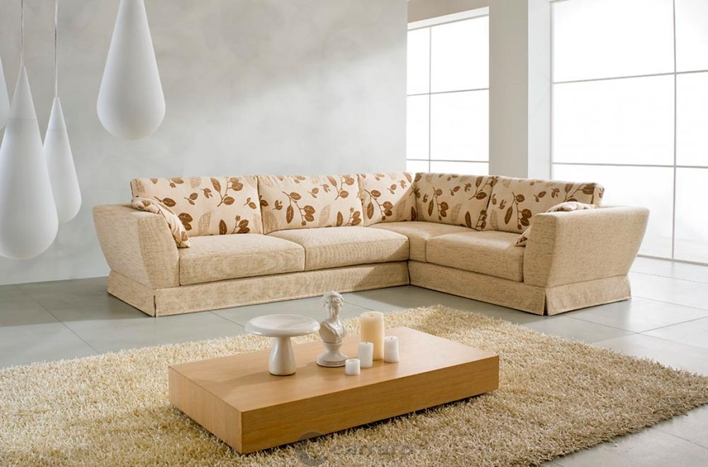 Prodotti - Categoria: Salotti - Immagine: divano con chaise longue -  Arredamenti Carraro